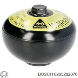 0265202070 BOSCH Acumulador hidráulico original y equivalente