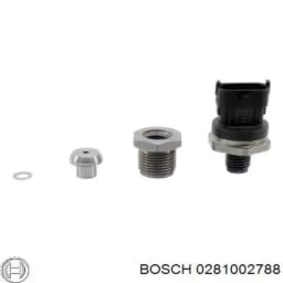 0281002788 BOSCH Sensor de presión de combustible original y equivalente