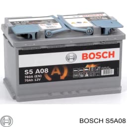 S5A08 BOSCH Batería original y equivalente