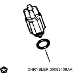 K05083138AA FIAT Sensor de caja de transferencia, tracción total original y equivalente