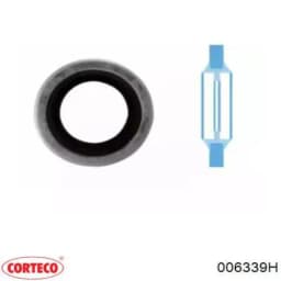 006339H CORTECO Junta, tapón roscado, colector de aceite original y equivalente