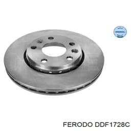 DDF1728C FERODO Disco de freno delantero original y equivalente
