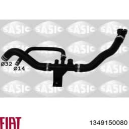 00001351PK PEUGEOT Manguera inferior del radiador original y equivalente