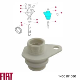 1400181080 FIAT Carcasa del sensor de velocidad original y equivalente