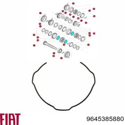 9645385880 FIAT Resorte sincronizador de caja de cambios original y equivalente