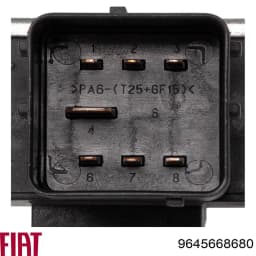 9645668680 FIAT Relé de los calentadores original y equivalente
