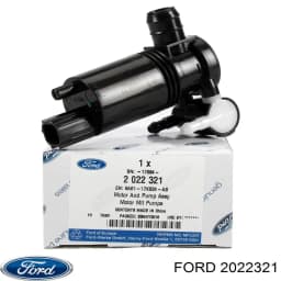 2022321 FORD Bomba de agua limpiaparabrisas, delantera original y equivalente