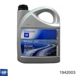 1942003 GM Aceite de motor original y equivalente