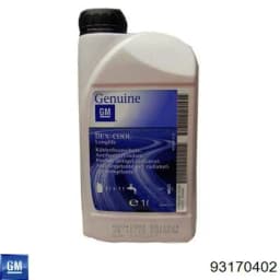 93170402 GM Liquido refrigerante original y equivalente