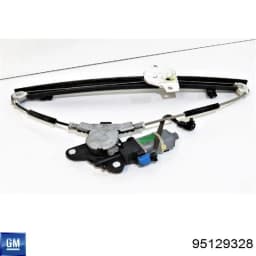 95129328 GM Mecanismo de elevalunas delantero izquierdo original y equivalente