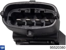 95520380 GM Sensor De Presion Del Colector De Admision original y equivalente