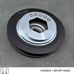 13810P13003 HONDA Polea de cigüeñal original y equivalente