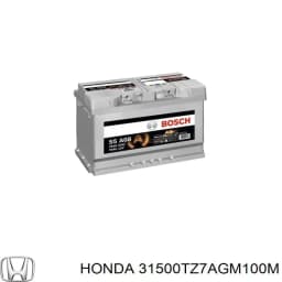 31500TZ7AGM100M HONDA Batería original y equivalente