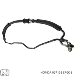 53713SEFG02 HONDA Manguera de alta presion de direccion, hidráulica original y equivalente