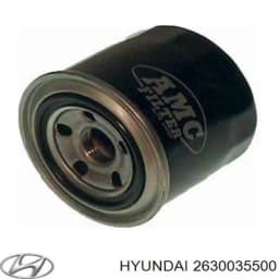 2630035500 HYUNDAI Filtro de aceite original y equivalente
