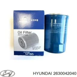 2630042040 HYUNDAI Filtro de aceite original y equivalente