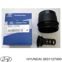 2631127400 HYUNDAI Tapa de filtro de aceite original y equivalente