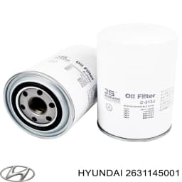 2631145001 HYUNDAI Filtro de aceite original y equivalente