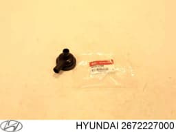 2672227000 HYUNDAI Válvula ventilación cárter original y equivalente
