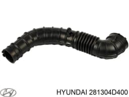 281304D400 HYUNDAI Tubo flexible de aspiración, salida del filtro de aire original y equivalente