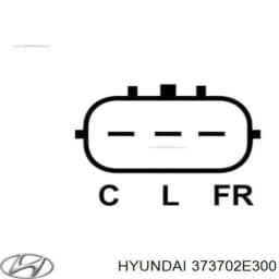 373702E300 HYUNDAI Regulador original y equivalente