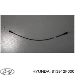 813912F000 HYUNDAI Cable de accionamiento, desbloqueo de puerta delantera izquierda original y equivalente
