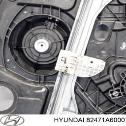 82471A6000 HYUNDAI Luna de puerta delantera derecha original y equivalente