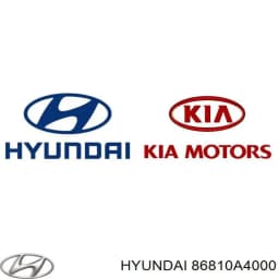 86810A4000 HYUNDAI Guardabarros interior izquierdo, aleta delantera original y equivalente