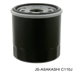 C110J JS ASAKASHI Filtro de aceite original y equivalente
