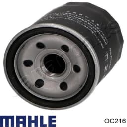 OC216 MAHLE Filtro de aceite original y equivalente