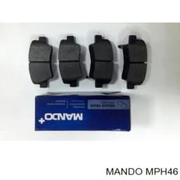 MPH46 MANDO Pastillas de freno delanteras original y equivalente