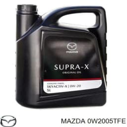 0W2005TFE MAZDA Aceite de motor original y equivalente