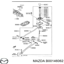 B00146062 MAZDA Casquillo palanca cambio original y equivalente
