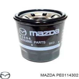 PE0114302 MAZDA Filtro de aceite original y equivalente