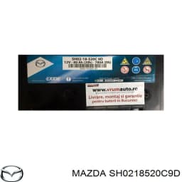 SH0218520C9D MAZDA Batería original y equivalente