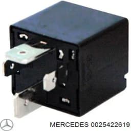 0025422619 MERCEDES Relé de arranque original y equivalente