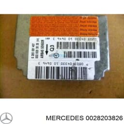 0028203826 MERCEDES Procesador Del Modulo De Control De AIRBAG original y equivalente