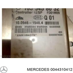 0044310412 MERCEDES Módulo ABS original y equivalente