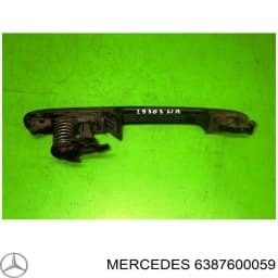 6387600059 MERCEDES Manecilla de puerta corrediza exterior derecha original y equivalente
