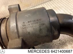 6421400687 MERCEDES Tubo flexible de aire de sobrealimentación, de turbina original y equivalente