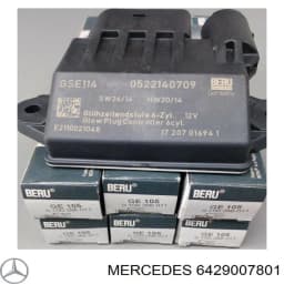 6429007801 MERCEDES Relé de los calentadores original y equivalente