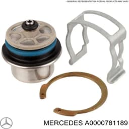 A0000781189 MERCEDES Regulador de presión de combustible original y equivalente