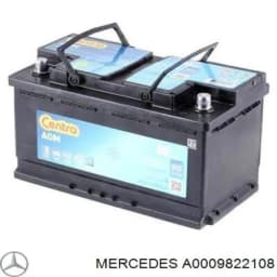 A0009822108 MERCEDES Batería original y equivalente