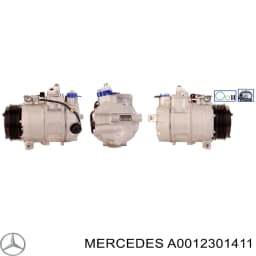 A0012301411 MERCEDES Compresor de aire acondicionado original y equivalente