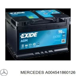 A004541860126 MERCEDES Batería original y equivalente