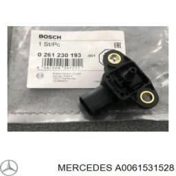 A0061531528 MERCEDES Sensor de presion de carga (inyeccion de aire turbina) original y equivalente