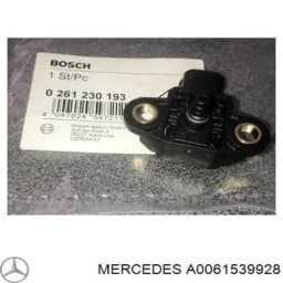 A0061539928 MERCEDES Sensor de presion de carga (inyeccion de aire turbina) original y equivalente