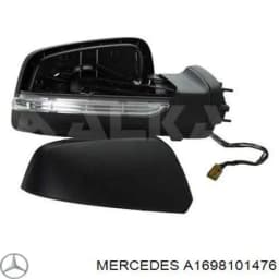 A1698101476 MERCEDES Espejo de retrovisor derecho original y equivalente