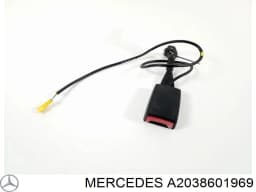 A2038601969 MERCEDES Palanca de bloqueo del cinturón de seguridad delantero derecho original y equivalente
