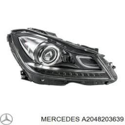 A2048203639 MERCEDES Faro derecho original y equivalente